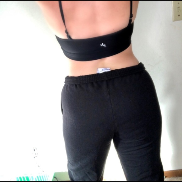 Champion Authentic Vintage Black Sweatpants Jogger - Picture 3 of 4